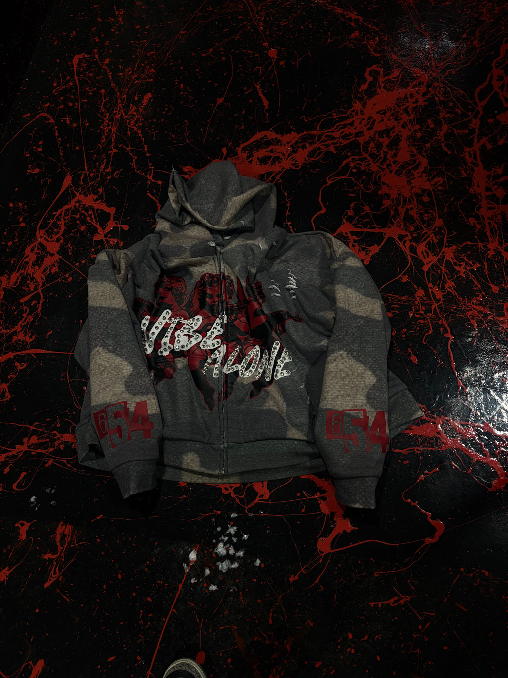 654 Camo Reversible Jacket