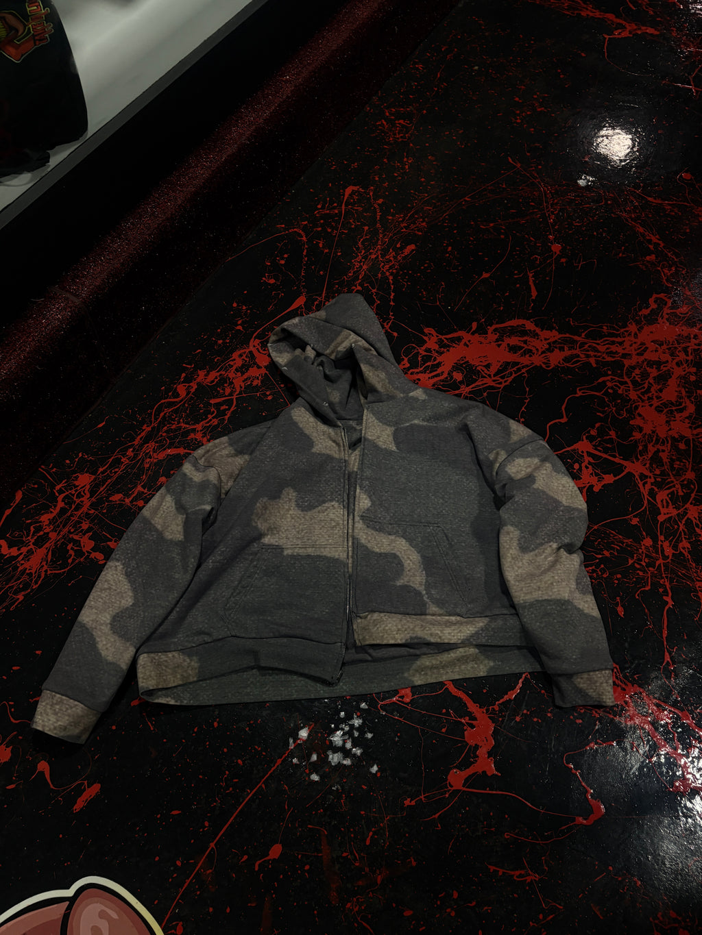 654 Camo Reversible Jacket